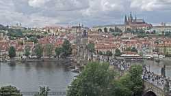 Pražský hrad, Karlův most, Vltava