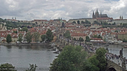 Pražský hrad, Karlův most, Vltava