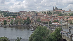 Pražský hrad, Karlův most, Vltava