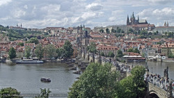 Pražský hrad, Karlův most, Vltava