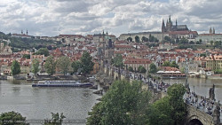 Pražský hrad, Karlův most, Vltava