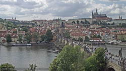 Pražský hrad, Karlův most, Vltava
