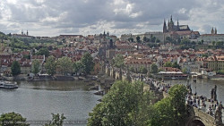 Pražský hrad, Karlův most, Vltava