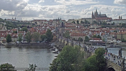 Pražský hrad, Karlův most, Vltava