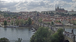 Pražský hrad, Karlův most, Vltava