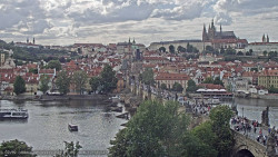 Pražský hrad, Karlův most, Vltava
