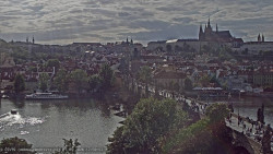 Pražský hrad, Karlův most, Vltava