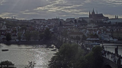 Pražský hrad, Karlův most, Vltava