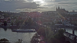 Pražský hrad, Karlův most, Vltava