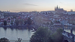Pražský hrad, Karlův most, Vltava