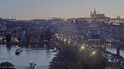 Pražský hrad, Karlův most, Vltava