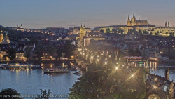 Pražský hrad, Karlův most, Vltava