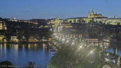 Pražský hrad, Karlův most, Vltava