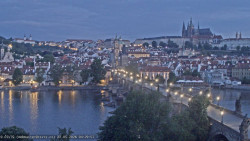 Pražský hrad, Karlův most, Vltava