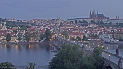 Pražský hrad, Karlův most, Vltava