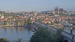 Pražský hrad, Karlův most, Vltava