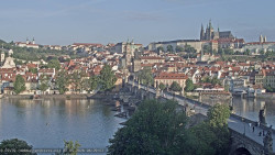 Pražský hrad, Karlův most, Vltava