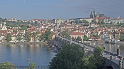 Pražský hrad, Karlův most, Vltava