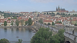 Pražský hrad, Karlův most, Vltava