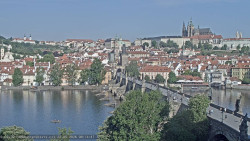 Pražský hrad, Karlův most, Vltava
