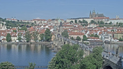 Pražský hrad, Karlův most, Vltava