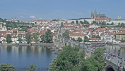 Pražský hrad, Karlův most, Vltava