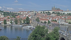 Pražský hrad, Karlův most, Vltava