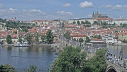Pražský hrad, Karlův most, Vltava