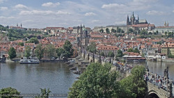 Pražský hrad, Karlův most, Vltava
