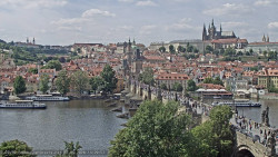 Pražský hrad, Karlův most, Vltava