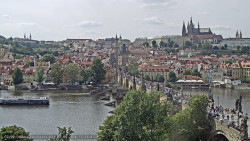 Pražský hrad, Karlův most, Vltava