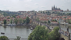 Pražský hrad, Karlův most, Vltava