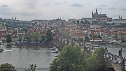 Pražský hrad, Karlův most, Vltava