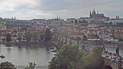 Pražský hrad, Karlův most, Vltava