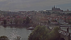 Pražský hrad, Karlův most, Vltava
