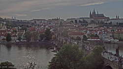 Pražský hrad, Karlův most, Vltava