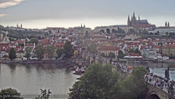 Pražský hrad, Karlův most, Vltava
