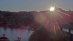 Pražský hrad, Karlův most, Vltava