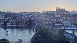 Pražský hrad, Karlův most, Vltava