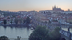 Pražský hrad, Karlův most, Vltava