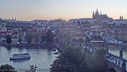 Pražský hrad, Karlův most, Vltava