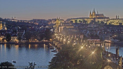 Pražský hrad, Karlův most, Vltava
