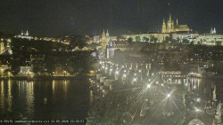 Pražský hrad, Karlův most, Vltava