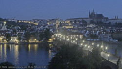Pražský hrad, Karlův most, Vltava