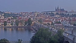 Pražský hrad, Karlův most, Vltava