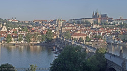 Pražský hrad, Karlův most, Vltava
