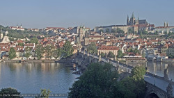 Pražský hrad, Karlův most, Vltava