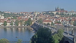 Pražský hrad, Karlův most, Vltava