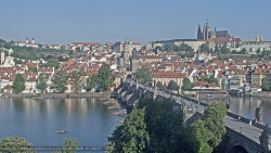 Pražský hrad, Karlův most, Vltava