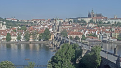 Pražský hrad, Karlův most, Vltava